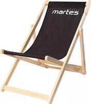 Gultas kėdė Martes Essentials SUNBED MS juoda poliesterio sulankstoma