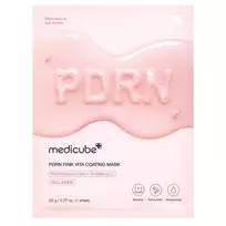 Lakštinė veido kaukė su PDRN ir kolagenu Medicube - PDRN Pink Vita Coating Mask
