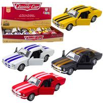 Klasikinis metalinis automobilis 1:32 mastelio su inerciniu mechanizmu ir atidaromomis durimis