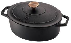 Puodas Berlinger Haus Black Rose BH-6494, Ø30 cm, 4.6 l, juoda sp.