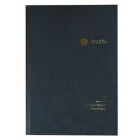 Užrašų knygelė Nakabayashi Yu-Sari NYN-B501-NU, linijomis, B5, juoda sp.