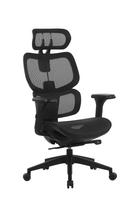 Darbo kėdė Office Products Hydra, 69 x 69 x 99 - 108.5 cm, juoda sp.