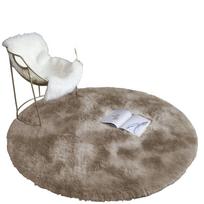 Kilimas Strado Shaggy Ombre, smėlio sp., 300 cm x 300 cm