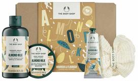 Kūno priežiūros rinkinys The Body Shop Almond Milk, 4 vnt.