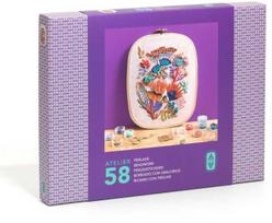 Siuvinėjimo rinkinys Djeco Atelier 58, įvairių spalvų