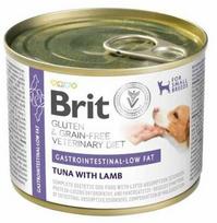 Šlapias šunų maistas Brit GF Veterinary Diet Gastrointestinal Low Fat, ėriena/tunas, 0.2 kg