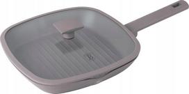 Keptuvė su dangčiu Berlinger Haus Taupe Titanium Grill BH-8097, Ø 28 cm, aliuminis
