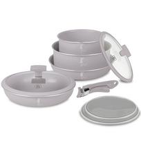 Puodų ir keptuvių rinkinys Berlinger Haus Taupe BH-8255