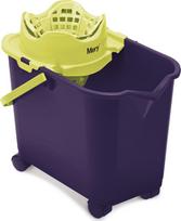 Grindų plovimo kibiras NPC Polska Mery, 20 l, violetinė sp.