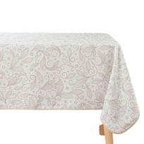 Staltiesė stačiakampė Douceur d`Interieur Leya, balta sp./violetinė sp., 145 x 240 cm