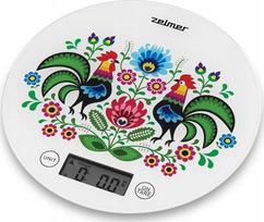 Elektroninės virtuvinės svarstyklės Zelmer ZKS1611, balta sp./įvairių spalvų