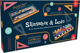 Stalo žaidimų rinkinys 2in1 Slingshot & Ludo