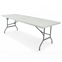 Lauko stalas Party, balta sp., 240 cm x 76 cm x 74 cm