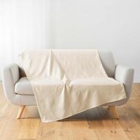 Smėlio spalvos lovatiesė 220x240 cm Lucile – douceur d'intérieur