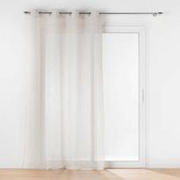 Dramblio kaulo spalvos iš šydo permatoma užuolaida 140x240 cm Carlin – douceur d'intérieur