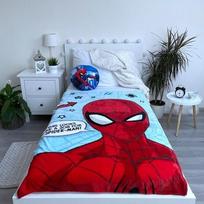 „Žmogus-voras“ mikroflanelinis vaikiškas užklotas 100x150 – minkštas, jaukus ir kupinas superherojų pramogų