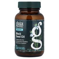Gaia Herbs Black Seed Oil Veg Liquid Phyto-Caps, 60 Softgels