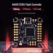 HAKRC F7230s Flight Controller with ELRS 2.4 and WiFi Standard