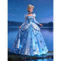 Disney Pelenės Perlų Graviravimo Tapyba Rankų Darbo Perlų Siuvinėjimo Kūrinys Kalėdoms Su Dovanos ir Namų Dekoravimo Funkcijomis 35x45cm