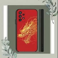 dragon  Phone Case For Samsung S25,S24,S21,S22,S23,S30,Ultra,S20,Plus,Fe,Lite,5G Black Cover Samsung S21lite