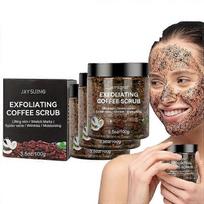 3pc Coffee Beans Body Scrub Natural Anti-Cellulite Detox Exfoliating Brightening Cleaning Dark Spots Removal Fade Melanin Pigmentation Whitening Scrub