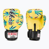 Vyriškos bokso pirštinės YOKKAO Wax yellow