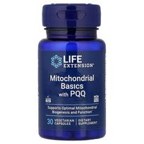 Life Extension pagrindinės kapsulės mitochondrijoms su PQQ, 30 vnt. 30 pcs - 1 ea