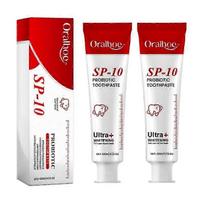 2x SP-10 Probiotic Toothpaste Remove Plaque Stains Whiten Tooth Fresh Breath Oral Hygiene Clean Teeth Care Management Product 120g