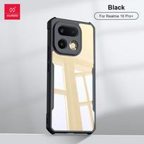 Dėklas Realme 16 Pro Plus dėklui, Globali versija, Oro pagalvės apsauga nuo kritimo, Kameros apsauga, Akrilo ir TPU galinė dalis, Skaidrus dangtelis Pc + tpu&Just Case&realme 16 Pro+