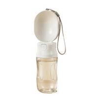 Portable Pet Water Bottle Leak-Proof Dog Water Dispenser with Drinking Bowl Food Compartment Travel Water Bottle for Cats Hiking Walking Outdoor S balta