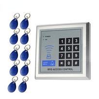 RFID prieigos kontrolės sistemos įrenginio įrenginio apsauga, artumo įėjimo durų užrakto kokybė AC and 10 Keys