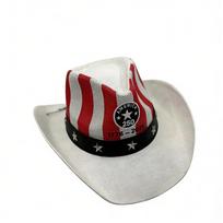 Western Cowboy Hat Anniversary Hat, Stylish Sun Hat With Personality One Size