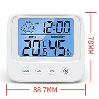 Temperature Room Humidity Meter Electronic Hygrometer Thermometer Weather Station as the picture