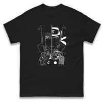 Naruto And Sasuke Fight Mens T Shirt Womens Tops Tees Naruto Shippuden Top 4XL
