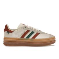 Adidas Originals Gazelle Bold Klevo lapas Kreminis baltas Laukinių sepijų spalva Kolegijos žalia IG3685 38.5
