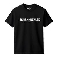 Rum Knuckles LDN Juodi marškinėliai XL