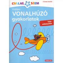 Linksmos linijų piešimo pratybos - Parengiamieji rašymo darbai