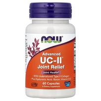 Now Foods Advanced UC-II Joint Relief Veggie Capsules, 60 Count 60 pcs - 1 ea