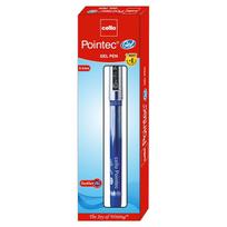 Cello Pointec Gel Pen Blue 0.5 mm Fine Tip Smooth Writing Pen for Office, School & Home Use Pack of 1