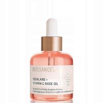 Biossance Squalane ir vitaminas C rožių aliejus 30ml