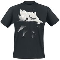 Wolf Silhouette A Witcher T-Shirt S