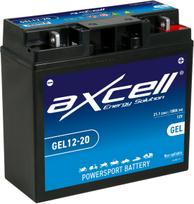 Axcell Garden GEL 20Ah 180A -/+ 12V akumuliatorius 182x77x168mm