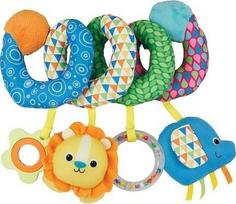 Žaislas vežimėliui Smily Play Fun Spiral Toy, įvairių spalvų