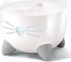 Gertuvė - fontanėlis Catit Cat Fountain Pixi Fountain, 2.5 l, 22 cm x 22 cm x 19.5 cm, mėlyna sp./balta sp.
