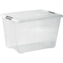 Iris Ohyama sandėliavimo dėžės su dangčiais – 60 L, 4 vnt. (transportavimo defektas)
