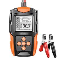 12V/24V Car & Motorcycle Battery Tester with CCA & Internal Resistance Analysis