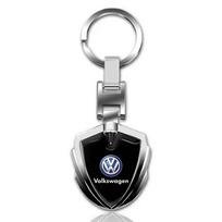 3D Metalinis Automobilio Stiliaus Raktų Pakabukas Raktų Žiedas Raktų Laikiklis Stilius Volkswagen MK6 MK5 MK4 MK7 Golf-4 5 6 7 Passat Ibiza Leon juoda