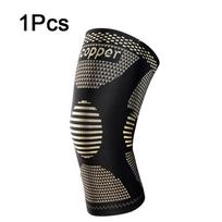 Copper Knee Sleeve for Knee Pain Relief Compression Support for Sports Workout Joint Protection M
