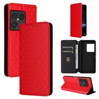 Flip Cover compatible for Sony Xperia 1 VIII PU Leather Phone Case Full-Body Protection with [RFID Blocking] for Sony Xperia 1 VIII raudona