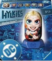 3D dėlionė Ravensburger Hylkies DC Harley Quinn, 7 cm x 7 cm, 56 vnt., įvairių spalvų